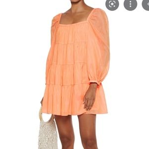 Alice + Olivia Rowen Tiered Ruffled Mini Dress